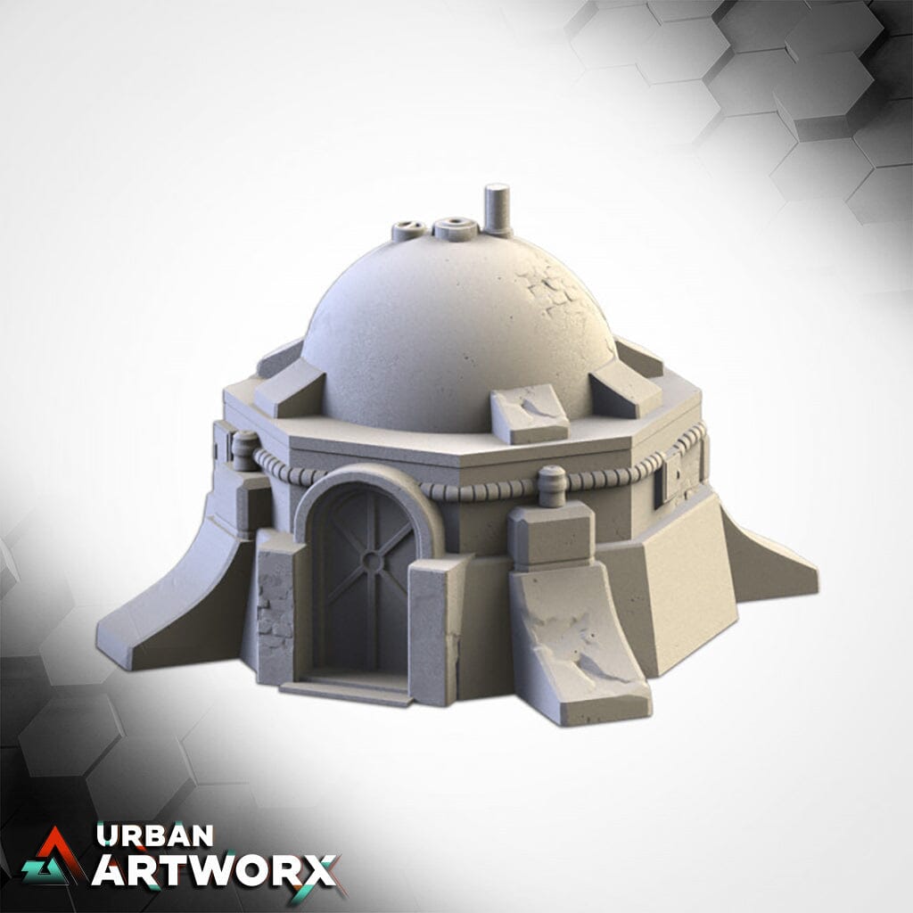 Tabletop Gelände - Txarli Factory - Desert Buildings 2 Txarli Factory Building 2