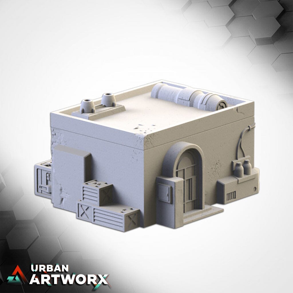 Tabletop Gelände - Txarli Factory - Desert Buildings 2 Txarli Factory Building 5