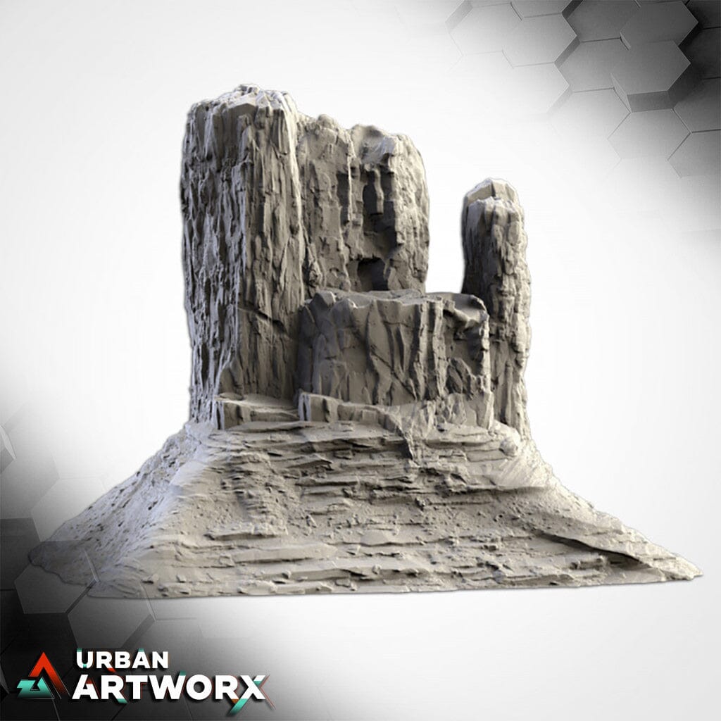 Tabletop Gelände - Txarli Factory - Desert Mountains 1 Txarli Factory Mountain 1