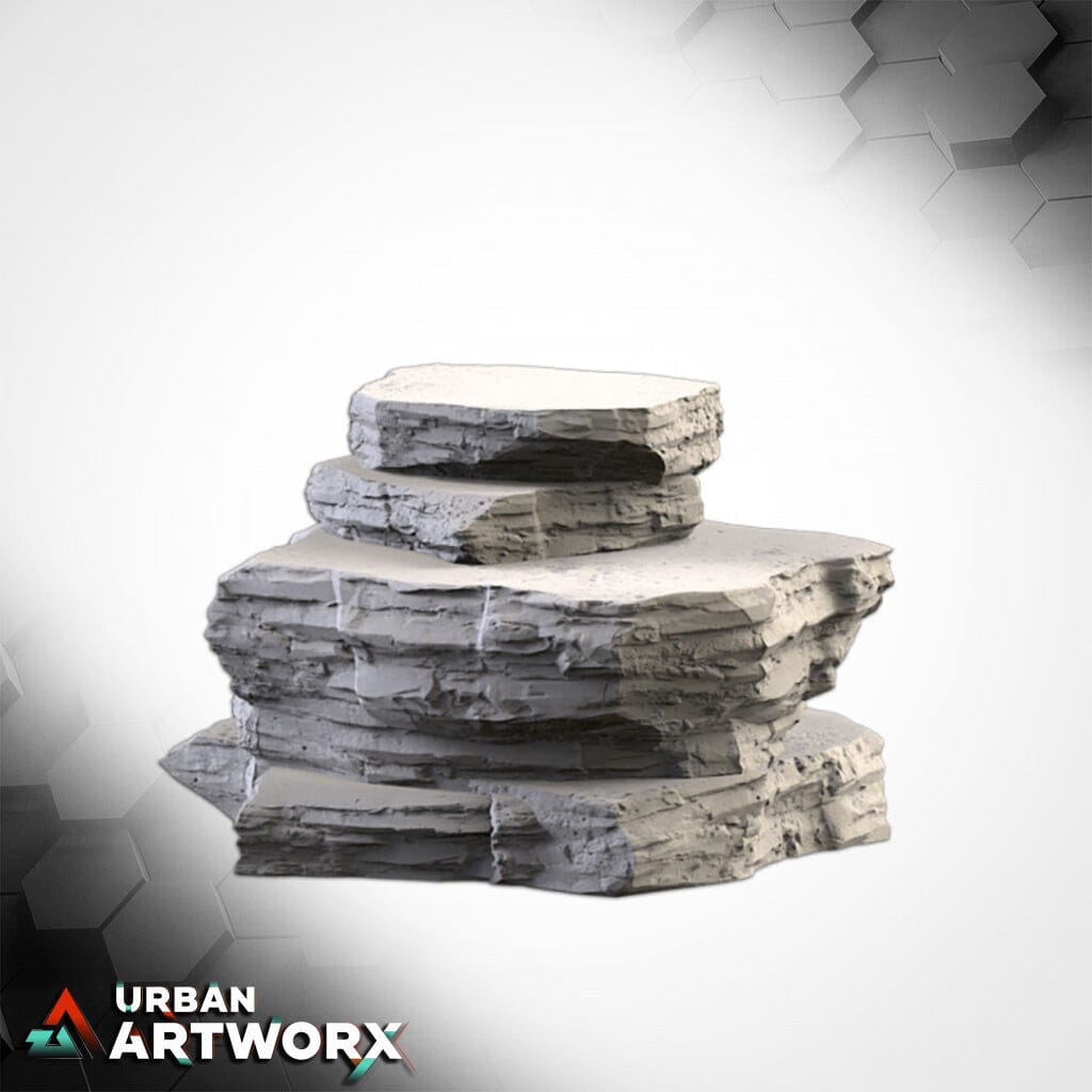 Tabletop Gelände - Txarli Factory - Desert Mountains 2 Txarli Factory Mountain 3