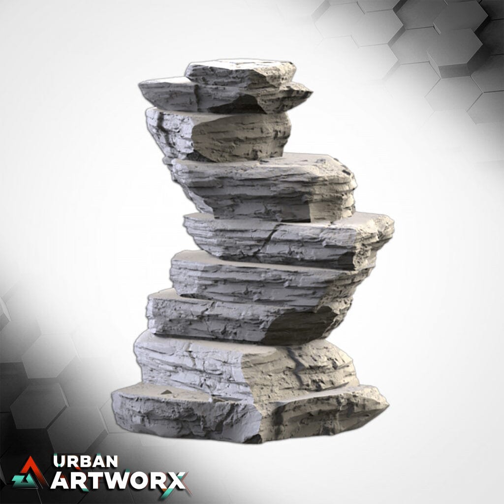 Tabletop Gelände - Txarli Factory - Desert Mountains 2 Txarli Factory Mountain 4