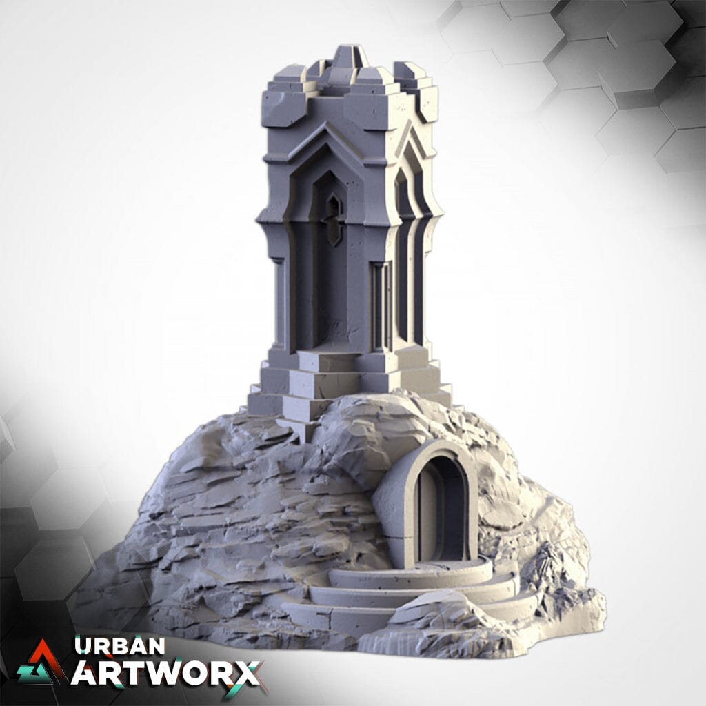 Tabletop Gelände - Txarli Factory - Dwarf Village Txarli Factory Tower
