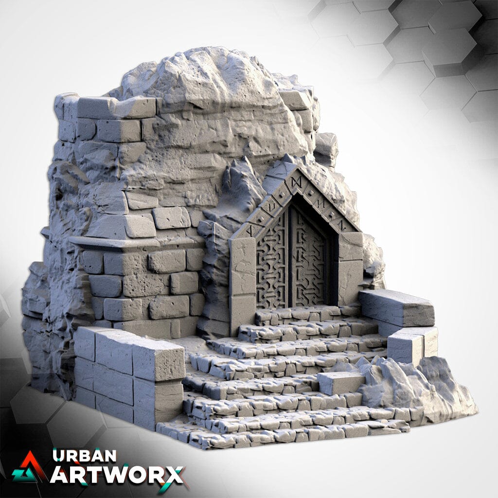 Tabletop Gelände - Txarli Factory - Dwarven Constructions Txarli Factory Entrance Mine 2