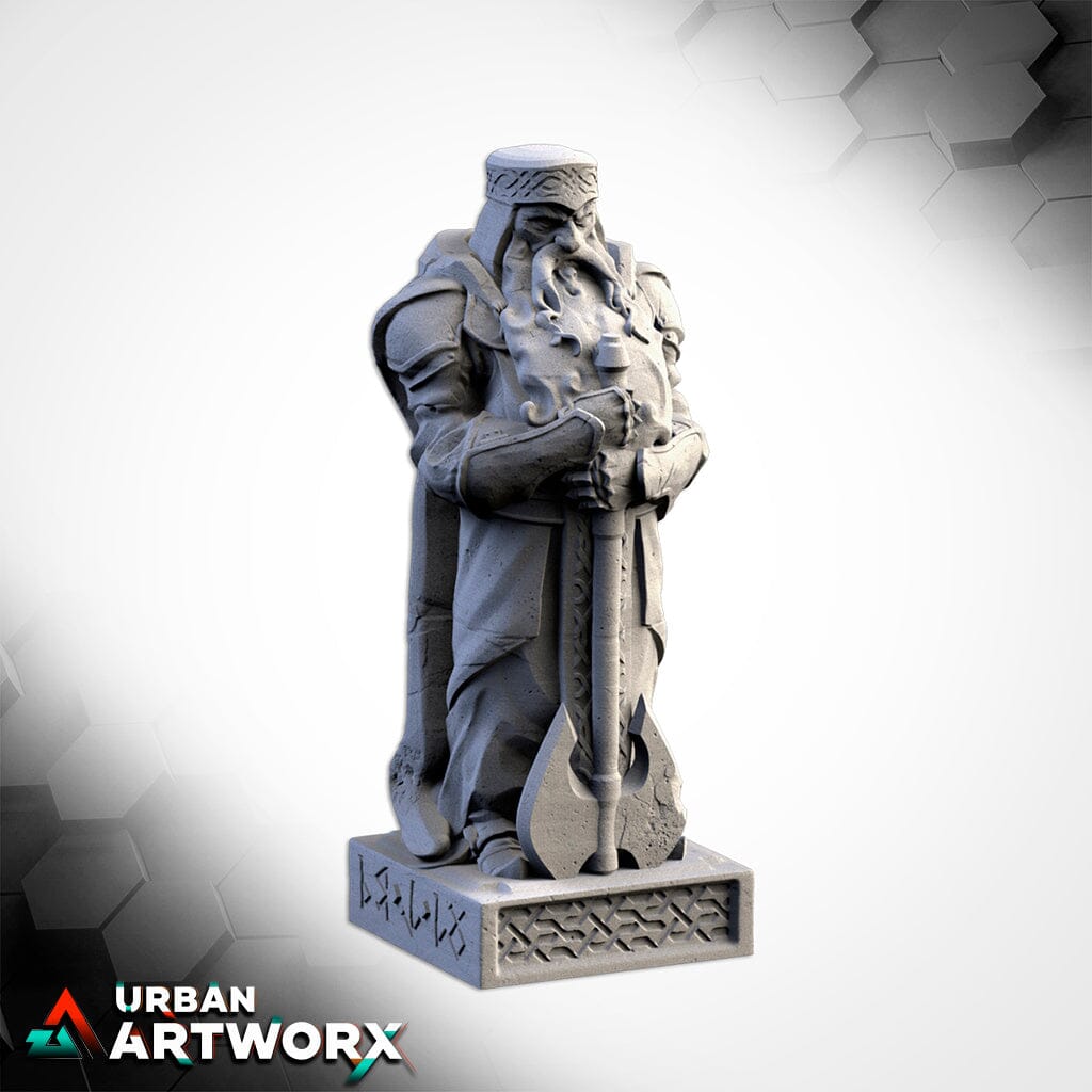 Tabletop Gelände - Txarli Factory - Dwarven Constructions Txarli Factory Statue