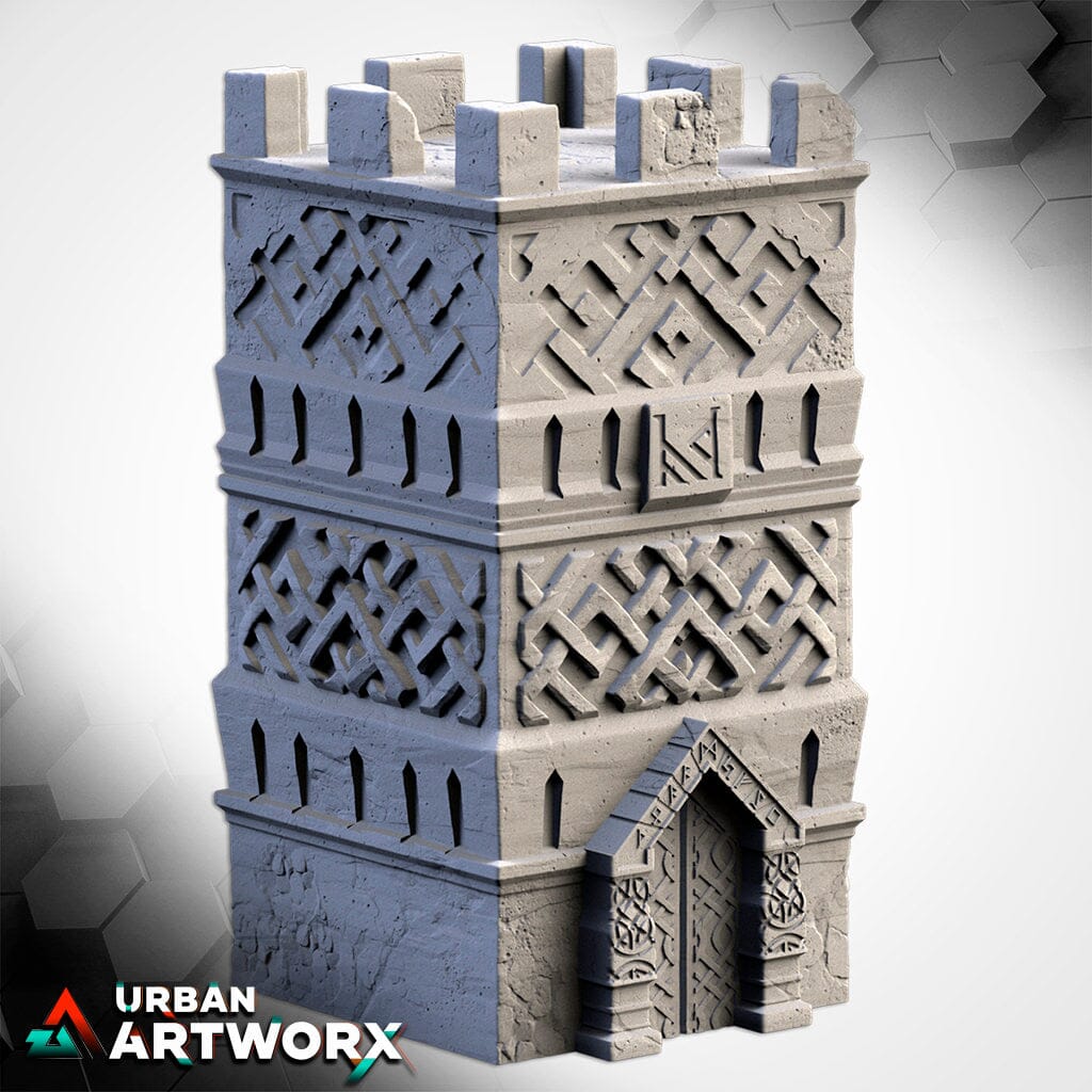 Tabletop Gelände - Txarli Factory - Dwarven Constructions Txarli Factory Tower