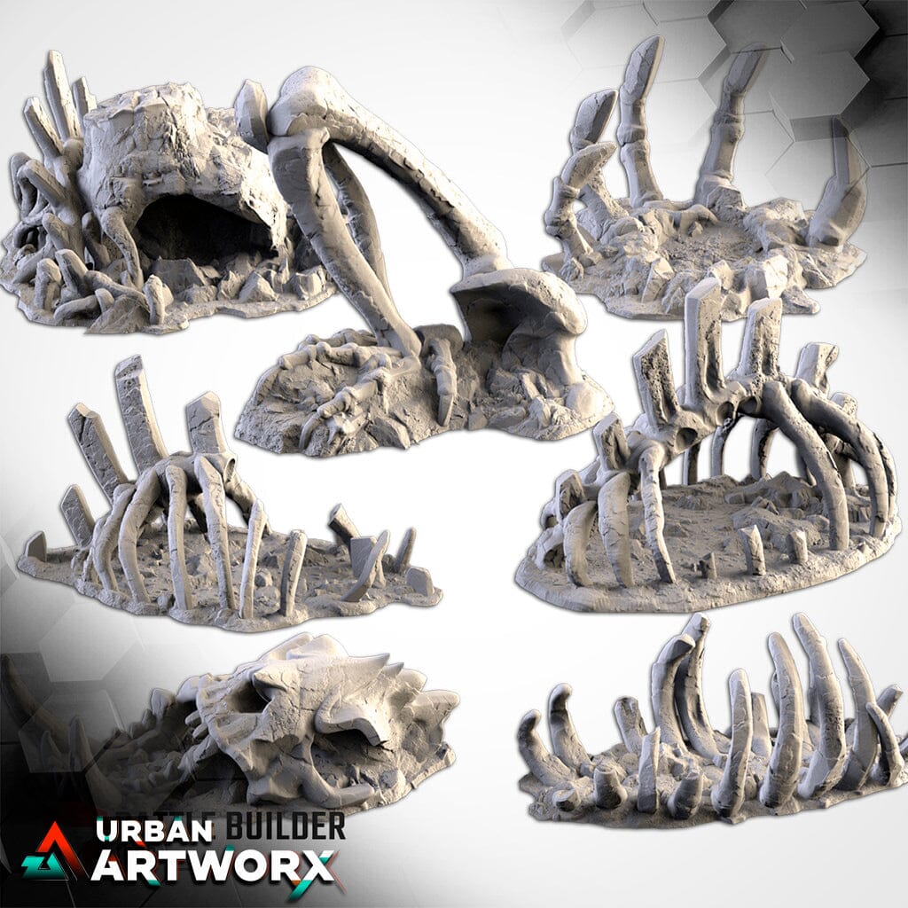 Tabletop Gelände - Txarli Factory - Gigantic Bones Txarli Factory Gigantic Bones Set