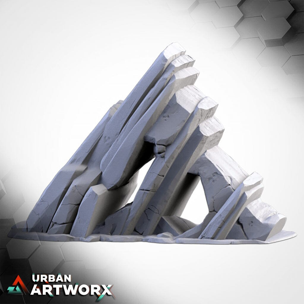 Tabletop Gelände - Txarli Factory - Ice Mountains Txarli Factory Ice 4