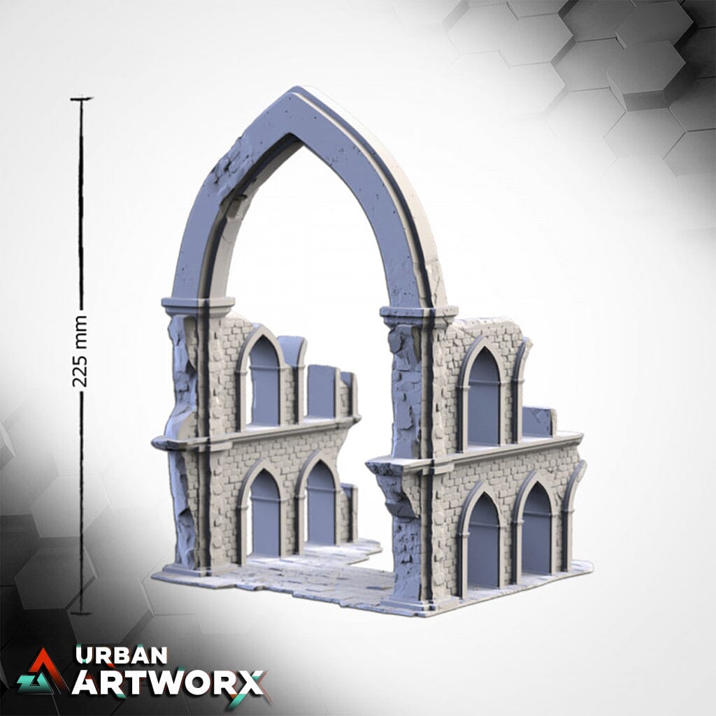 Tabletop Gelände - Txarli Factory - Majestic Ruins Txarli Factory Ruins 4