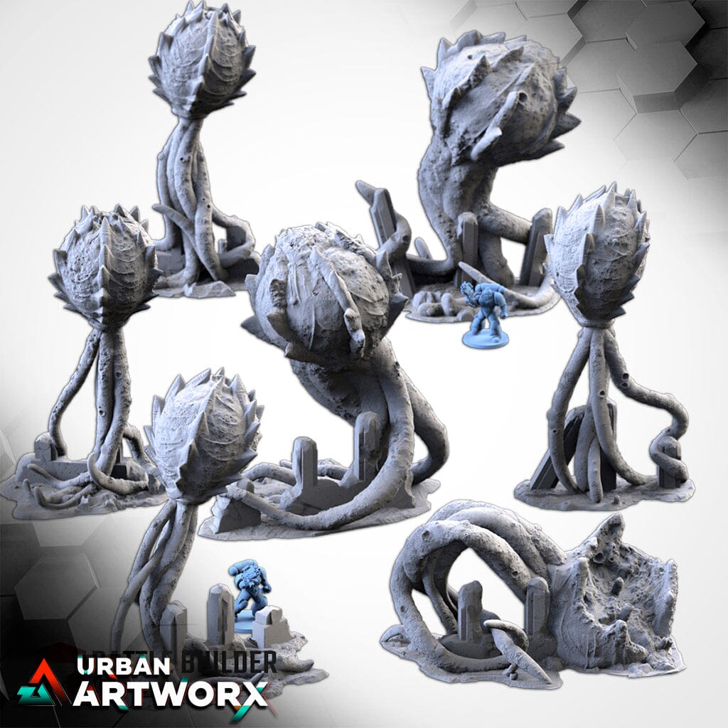 Tabletop Gelände - Txarli Factory - Spores Txarli Factory Spores Set