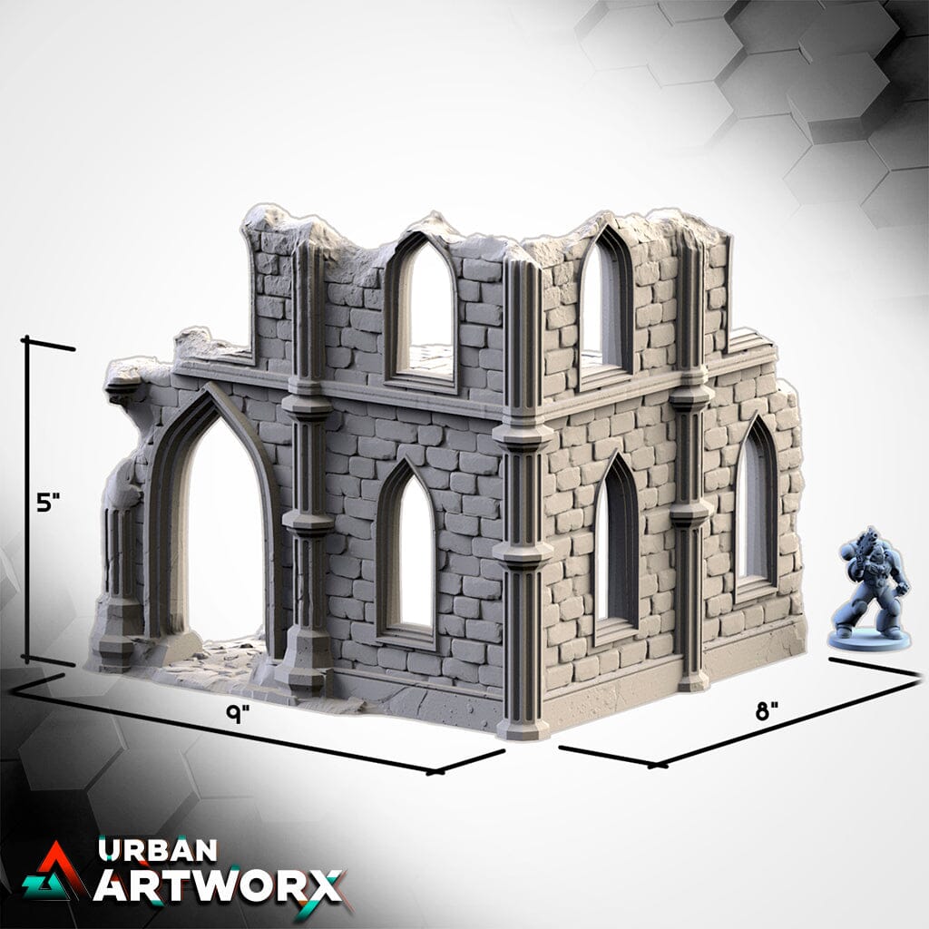 Tabletop Gelände - Txarli Factory - Temple Ruins Txarli Factory Ruin 5