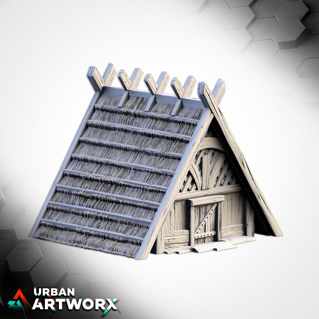 Tabletop Gelände - Txarli Factory - Viking Houses Txarli Factory House 3