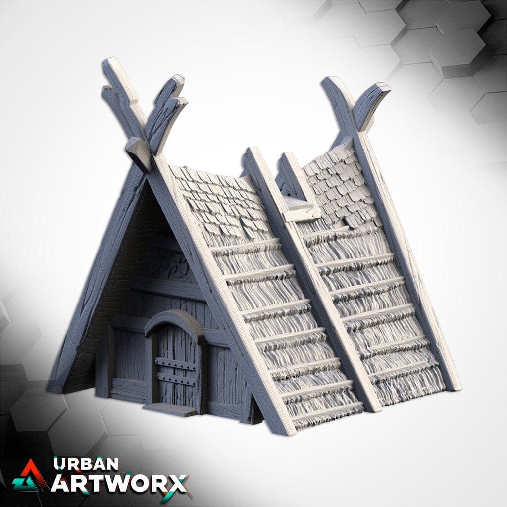 Tabletop Gelände - Txarli Factory - Viking Houses Txarli Factory House 5