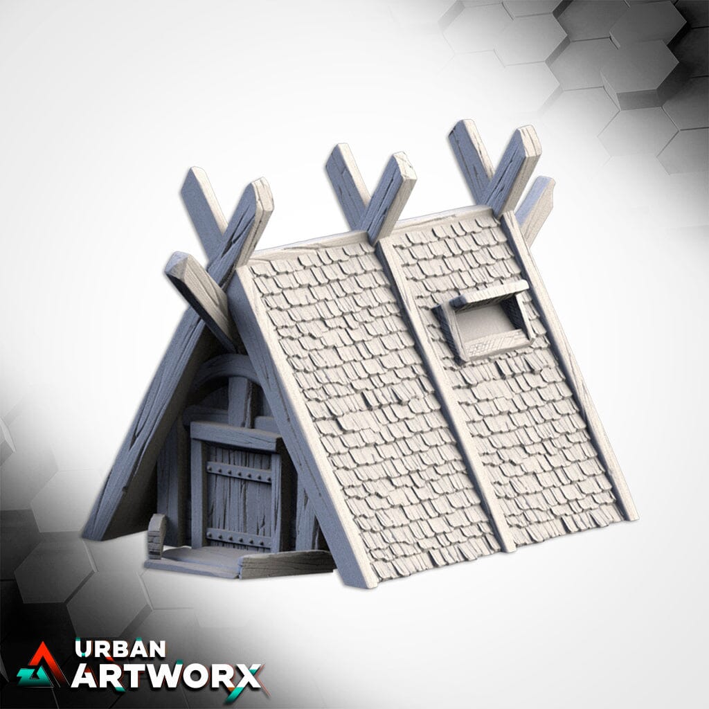 Tabletop Gelände - Txarli Factory - Viking Houses Txarli Factory House 6