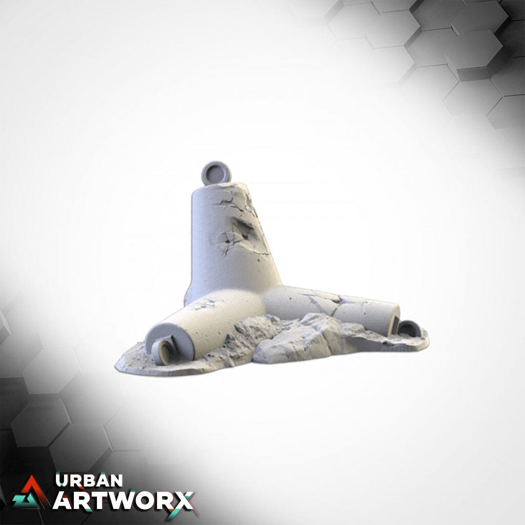 Tabletop Gelände - Txarli Factory - War Bunkers Txarli Factory Barricade 2