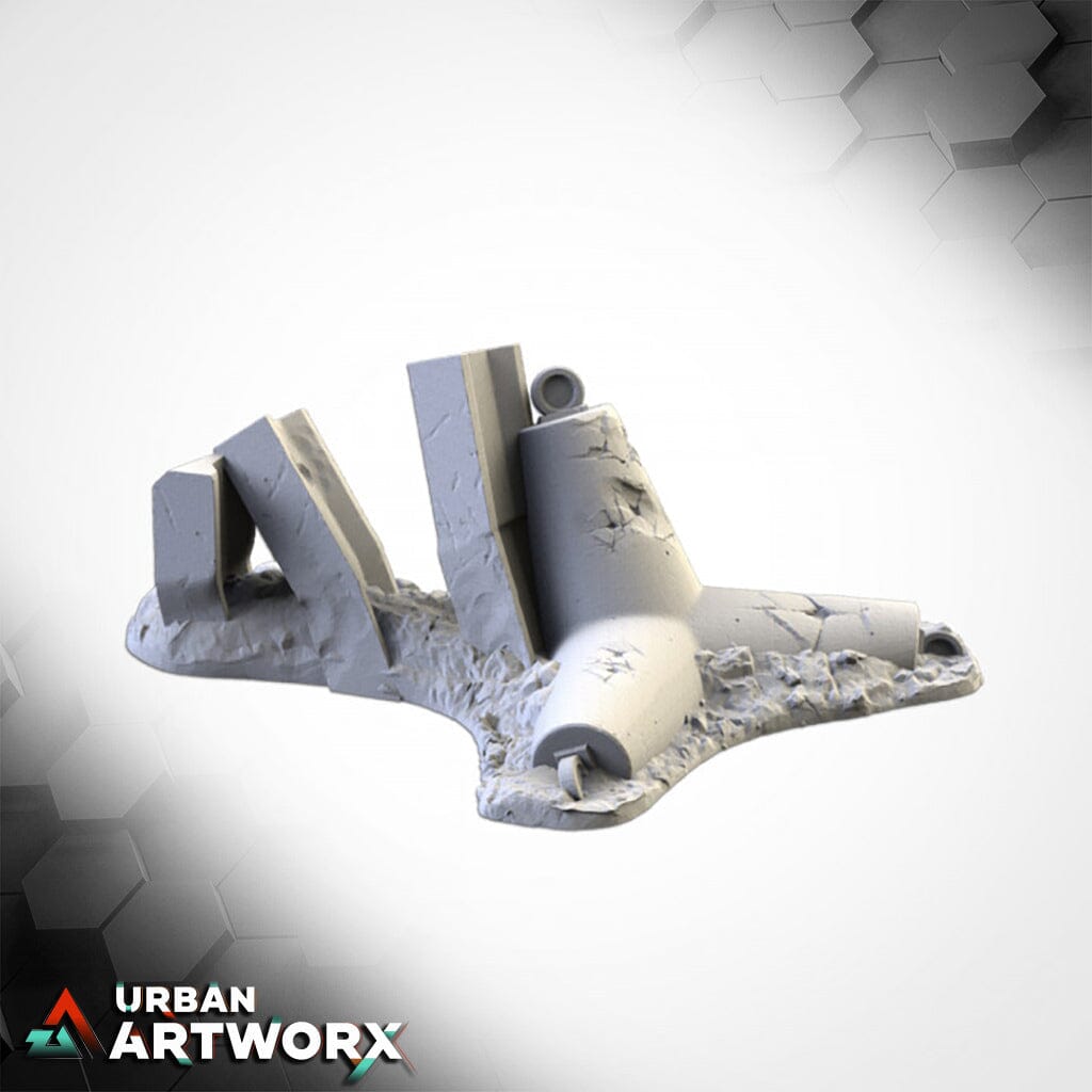 Tabletop Gelände - Txarli Factory - War Bunkers Txarli Factory Barricade 4