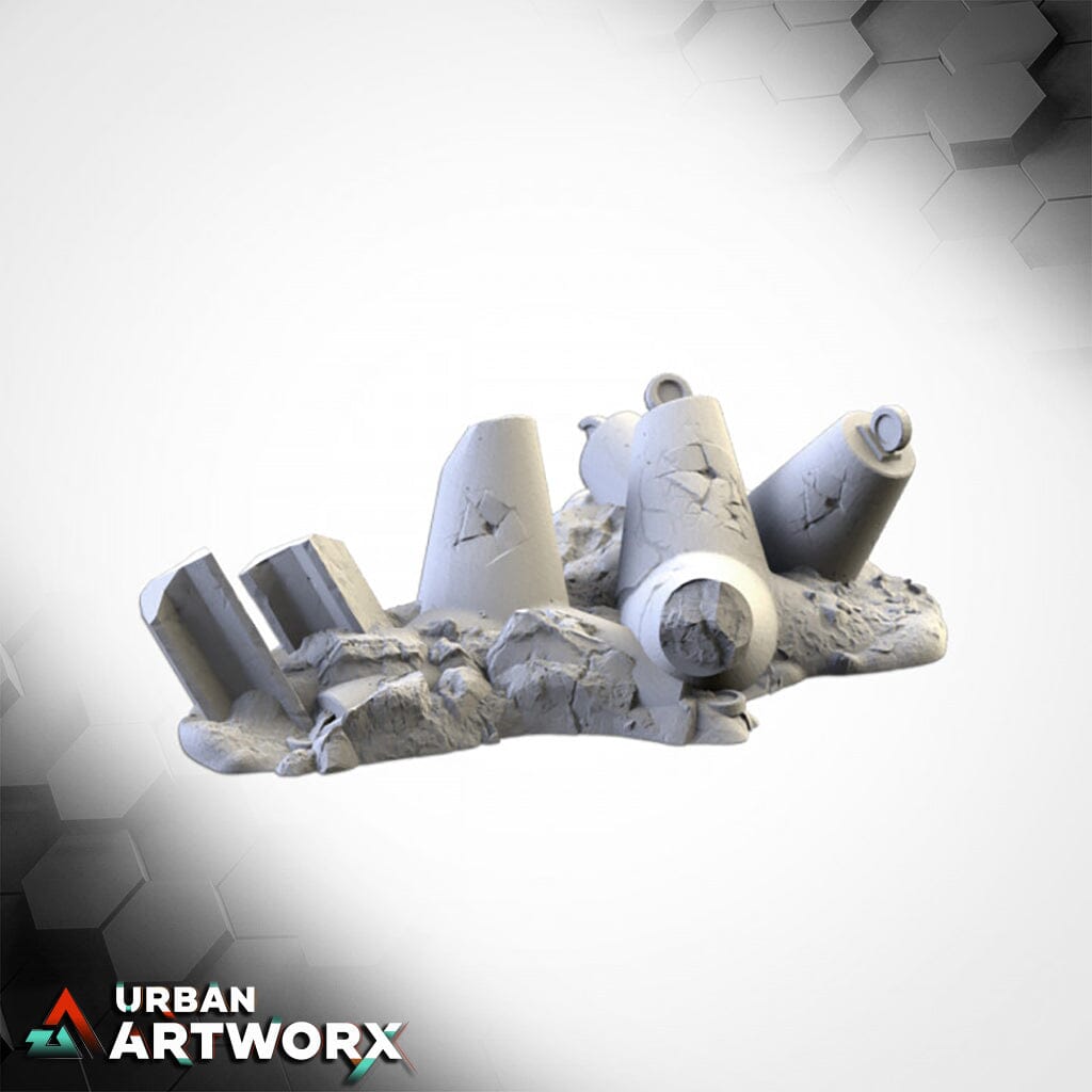 Tabletop Gelände - Txarli Factory - War Bunkers Txarli Factory Barricade 5