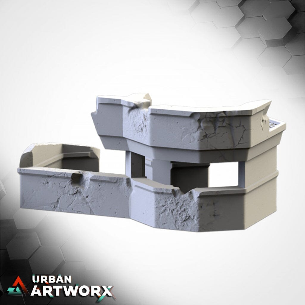 Tabletop Gelände - Txarli Factory - War Bunkers Txarli Factory Bunker 5