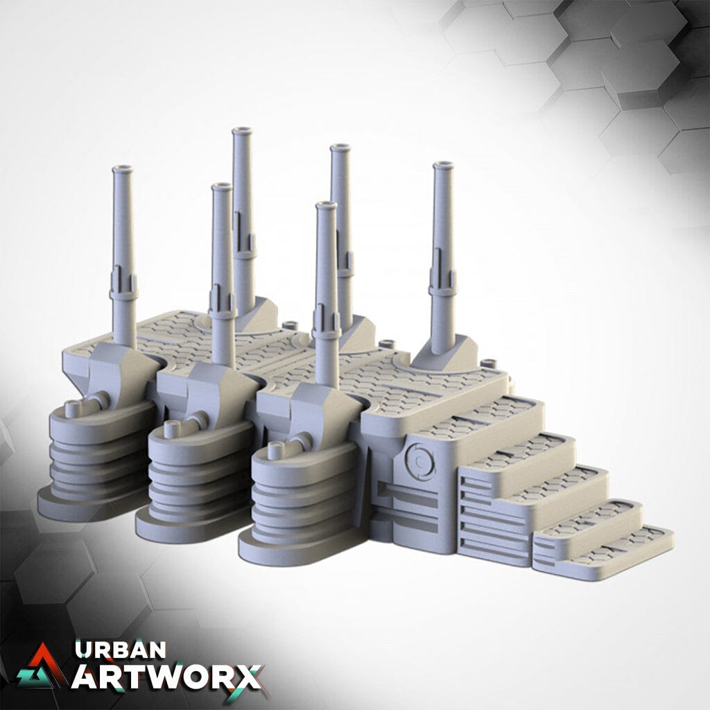 Tabletop Gelände - Txarli Factory - Xenos Buildings 2 Txarli Factory Building 4