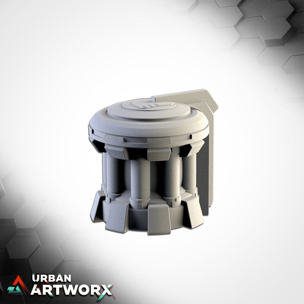 Tabletop Gelände - Txarli Factory - Xenos Buildings Txarli Factory Building 6