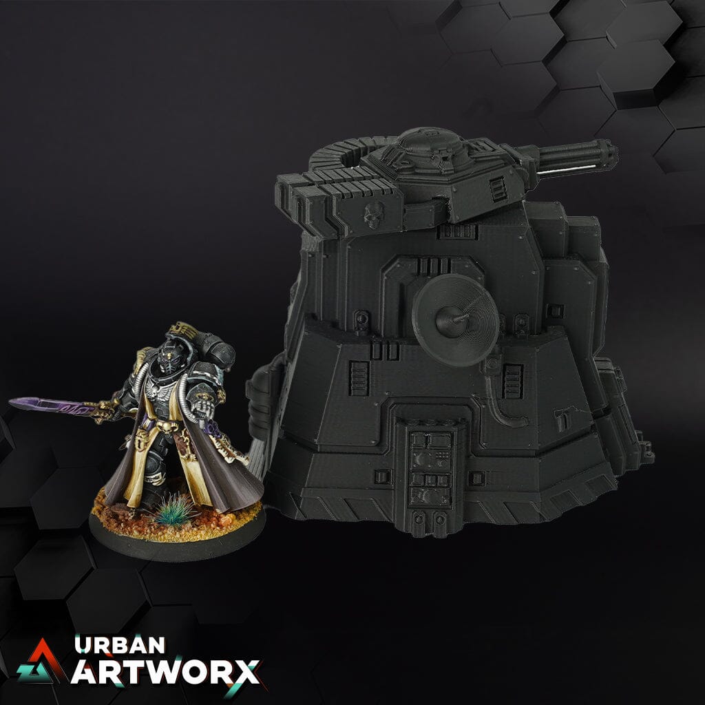 Tabletop Gelände - War Scenery - Chapters Headquarter- Armored Listening Post War Scenery