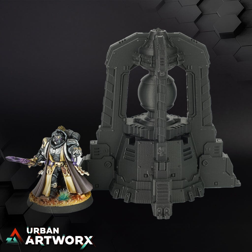 Tabletop Gelände - War Scenery - Chapters Headquarter- Armored Plasma Generator Ball War Scenery One Piece