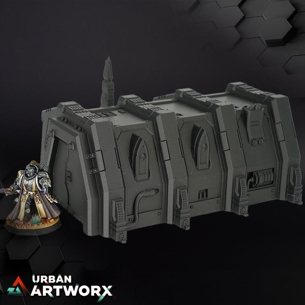 Tabletop Gelände - War Scenery - Chapters Headquarter - Armoury War Scenery