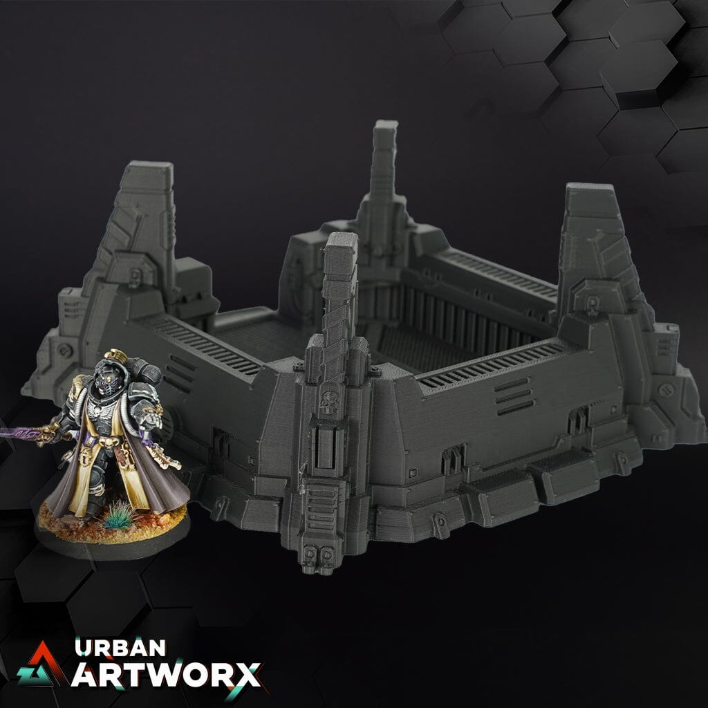 Tabletop Gelände - War Scenery - Chapters Headquarter - Bunker War Scenery