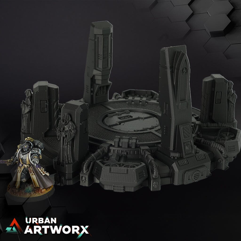 Tabletop Gelände - War Scenery - Chapters Headquarter - Doctrine Chapel War Scenery