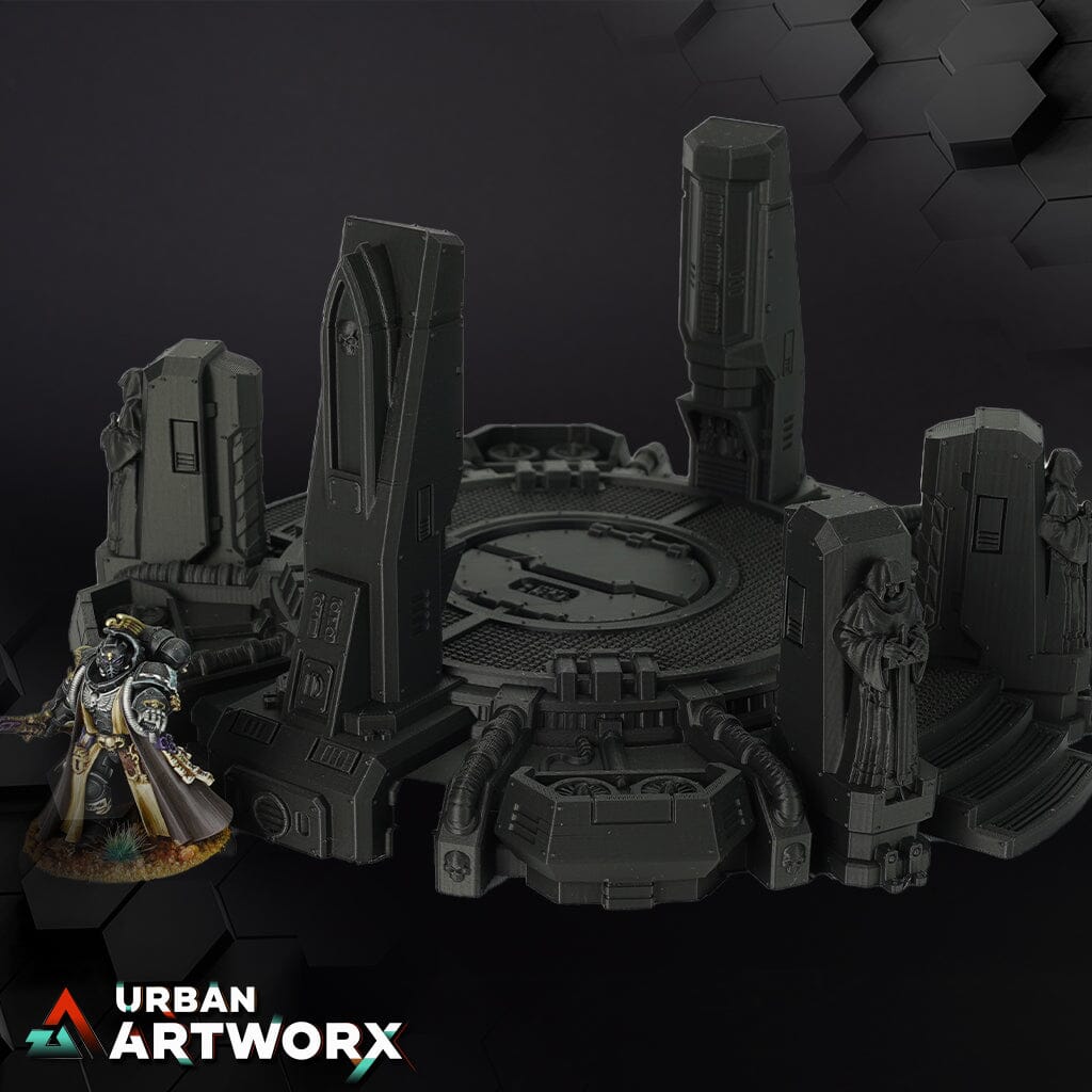 Tabletop Gelände - War Scenery - Chapters Headquarter - Doctrine Chapel War Scenery