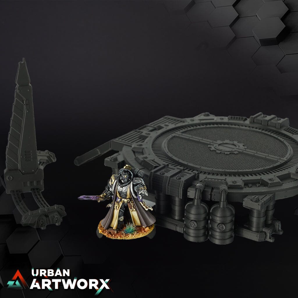 Tabletop Gelände - War Scenery - Chapters Headquarter - Heavy Machine Cult War Scenery