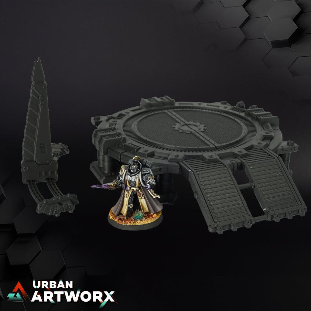 Tabletop Gelände - War Scenery - Chapters Headquarter - Heavy Machine Cult War Scenery 