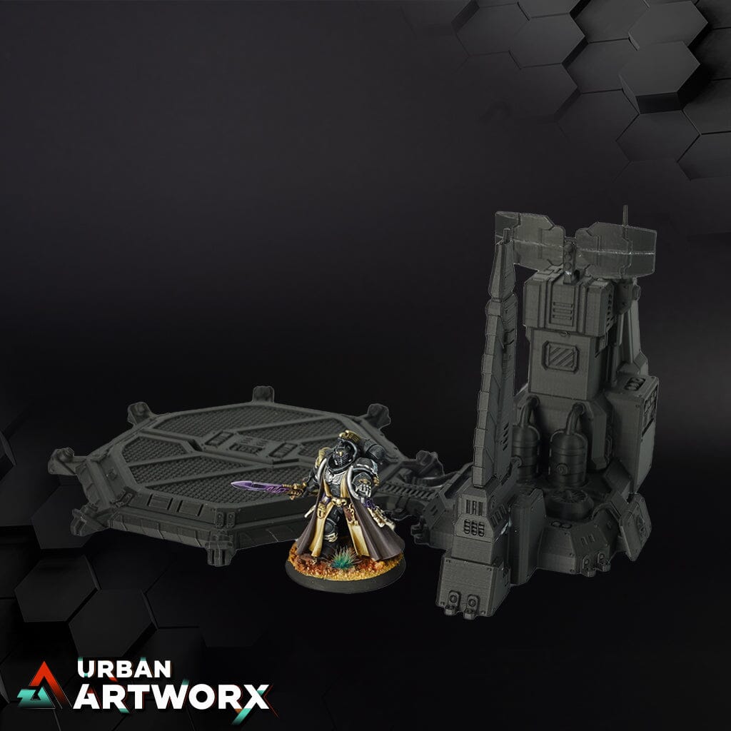 Tabletop Gelände - War Scenery - Chapters Headquarter - Orbital Command War Scenery 