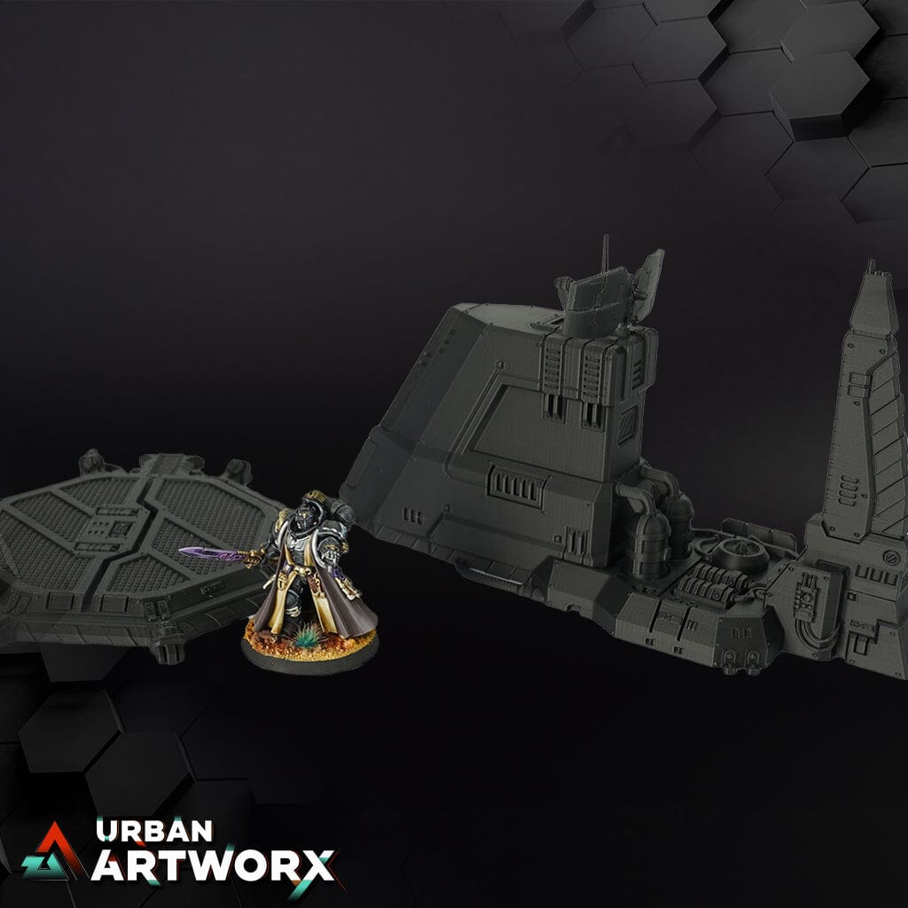 Tabletop Gelände - War Scenery - Chapters Headquarter - Orbital Command War Scenery
