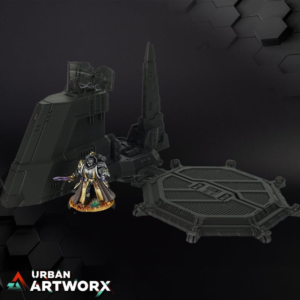 Tabletop Gelände - War Scenery - Chapters Headquarter - Orbital Command War Scenery