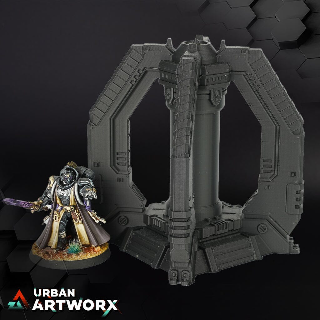 Tabletop Gelände - War Scenery - Chapters Headquarter - Thermo Plasma Generator War Scenery One Piece