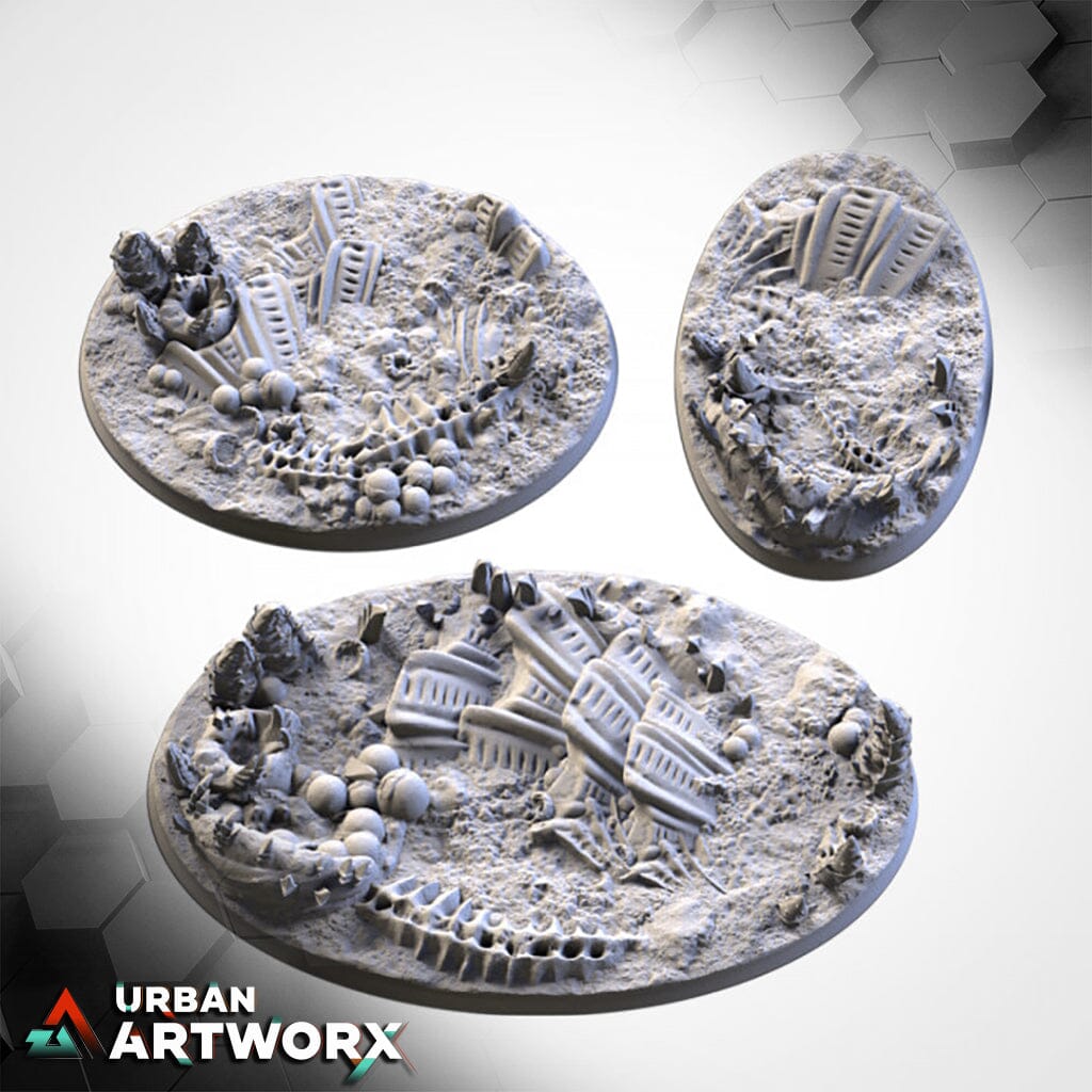 Txarli Factory - Alien Bases Txarli Factory Oval 105x70mm