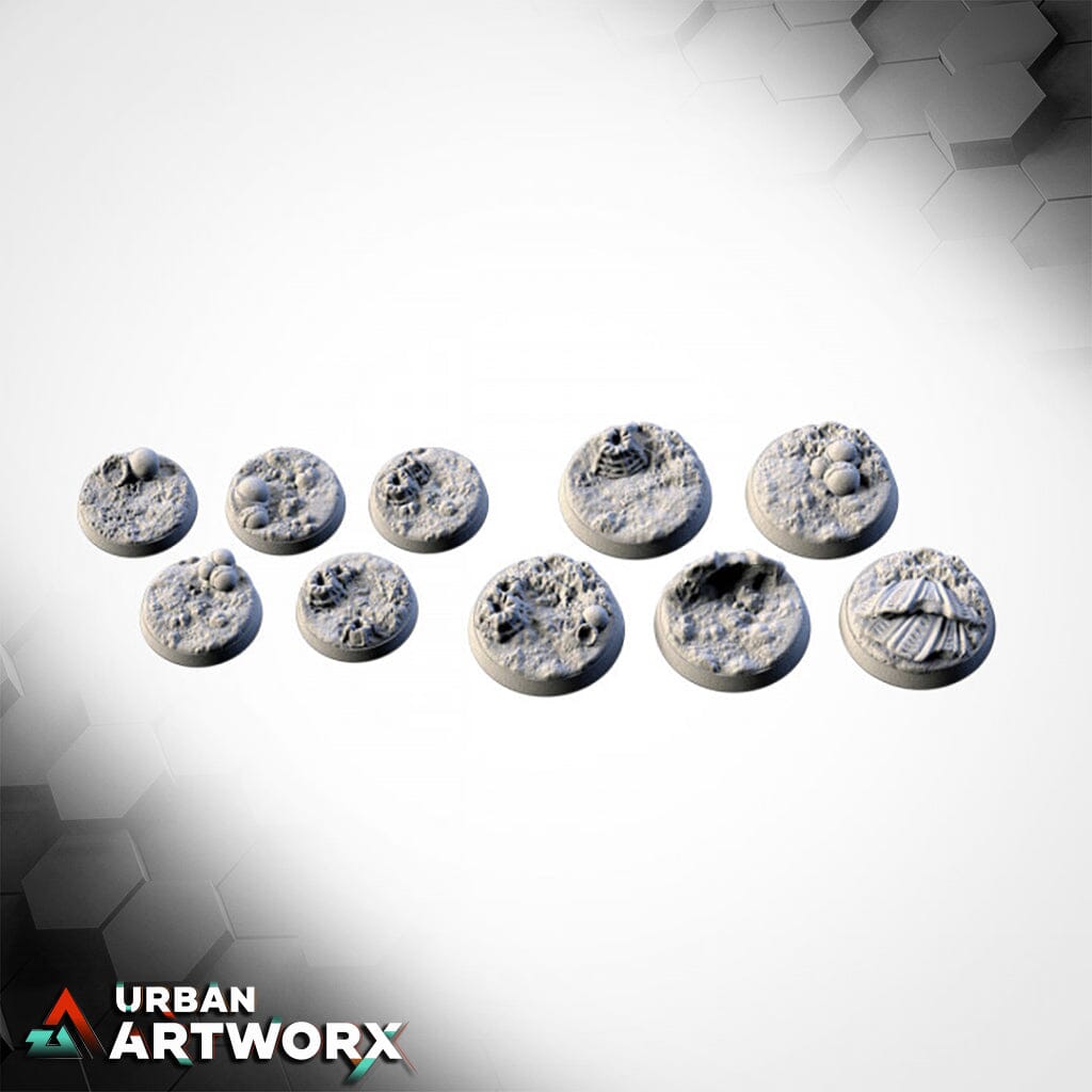 Txarli Factory - Alien Bases Txarli Factory Round 25mm (10)