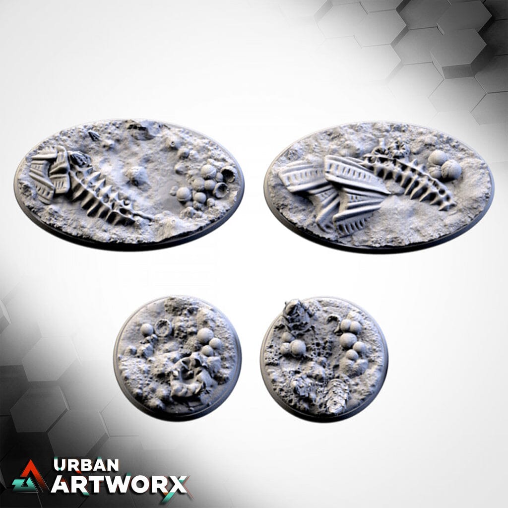 Txarli Factory - Alien Bases Txarli Factory Round 50mm (3)