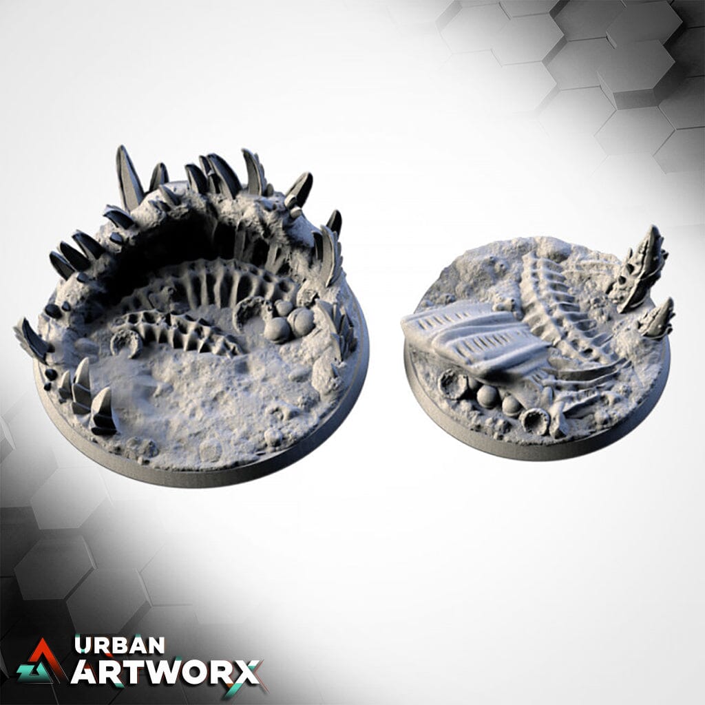 Txarli Factory - Alien Bases Txarli Factory Round 60mm (2)