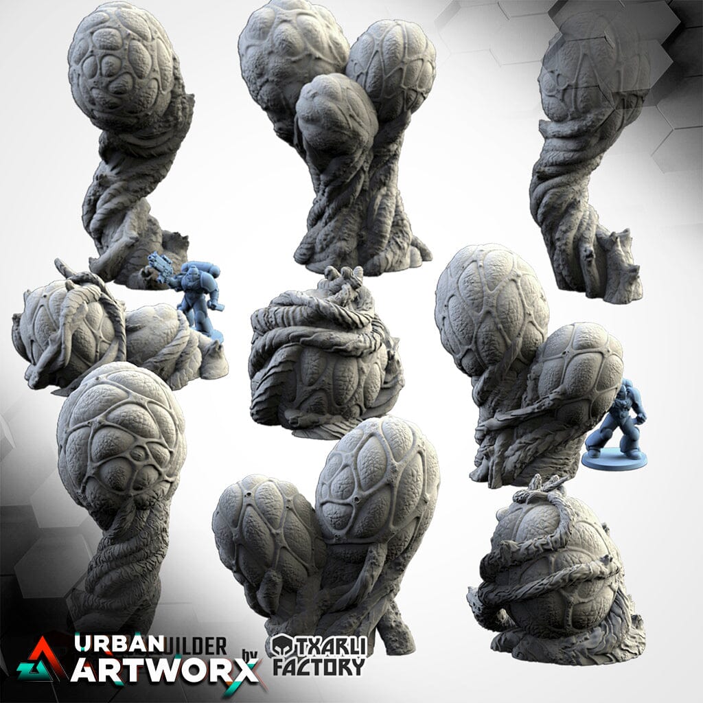 Txarli Factory - Alien Plants Txarli Factory Alien Plants Set
