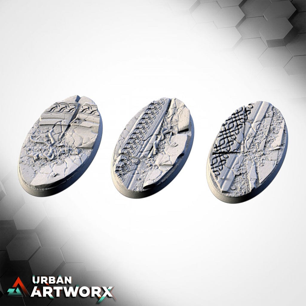 Txarli Factory - Ancestral Ruins Bases Txarli Factory Oval 75x42mm (2)