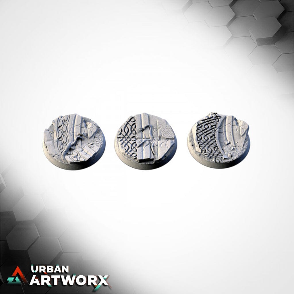 Txarli Factory - Ancestral Ruins Bases Txarli Factory Round 40mm (5)