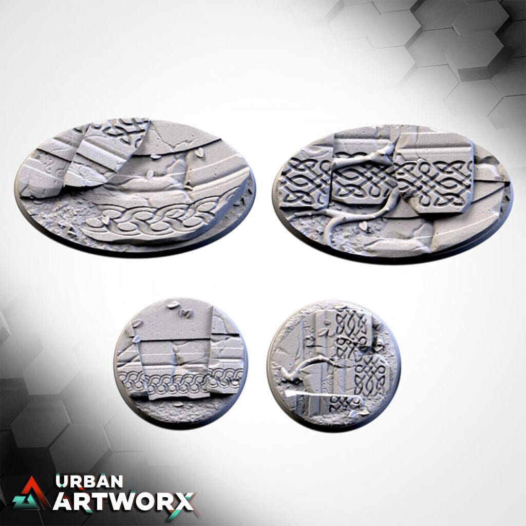 Txarli Factory - Ancestral Ruins Bases Txarli Factory Round 50mm (3)