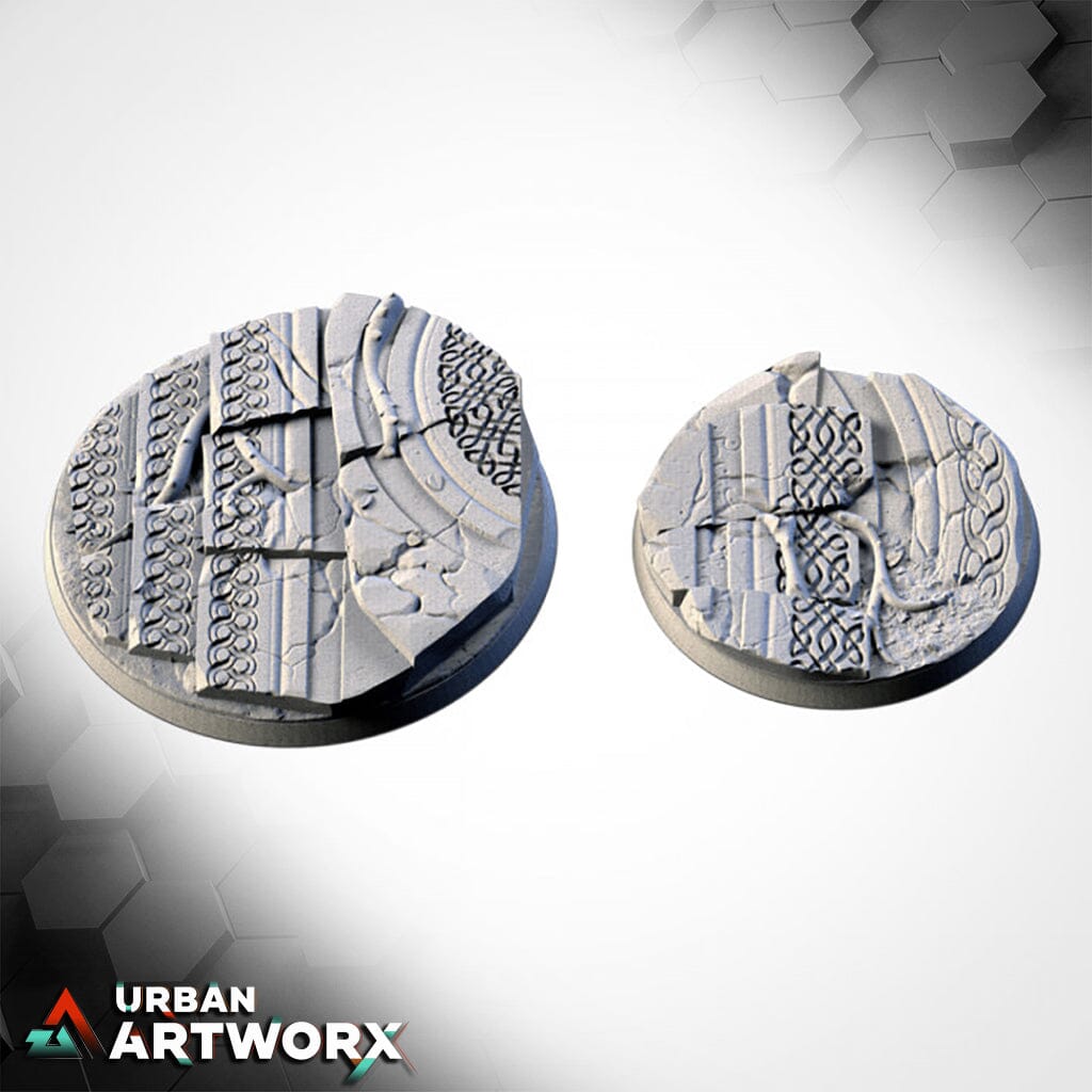 Txarli Factory - Ancestral Ruins Bases Txarli Factory Round 60mm (2)