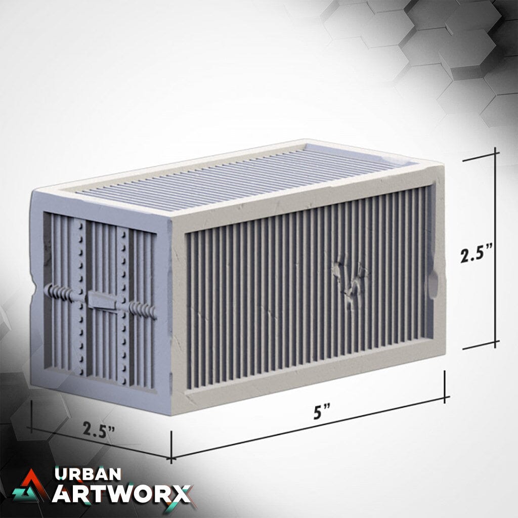 Txarli Factory - Ancient Ruins WTC Txarli Factory Conatiner Set (4)