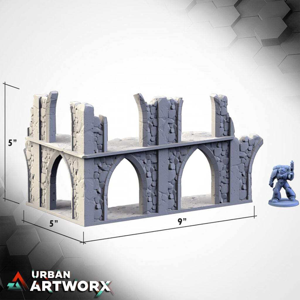 Txarli Factory - Ancient Ruins WTC Txarli Factory Small Ruin 3 (WTC)