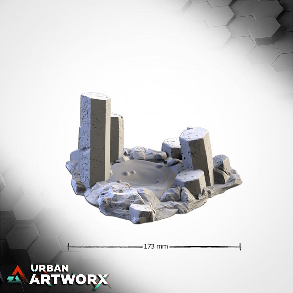 Txarli Factory - Basaltic Volcano Txarli Factory Basaltic Volcano Crater 1