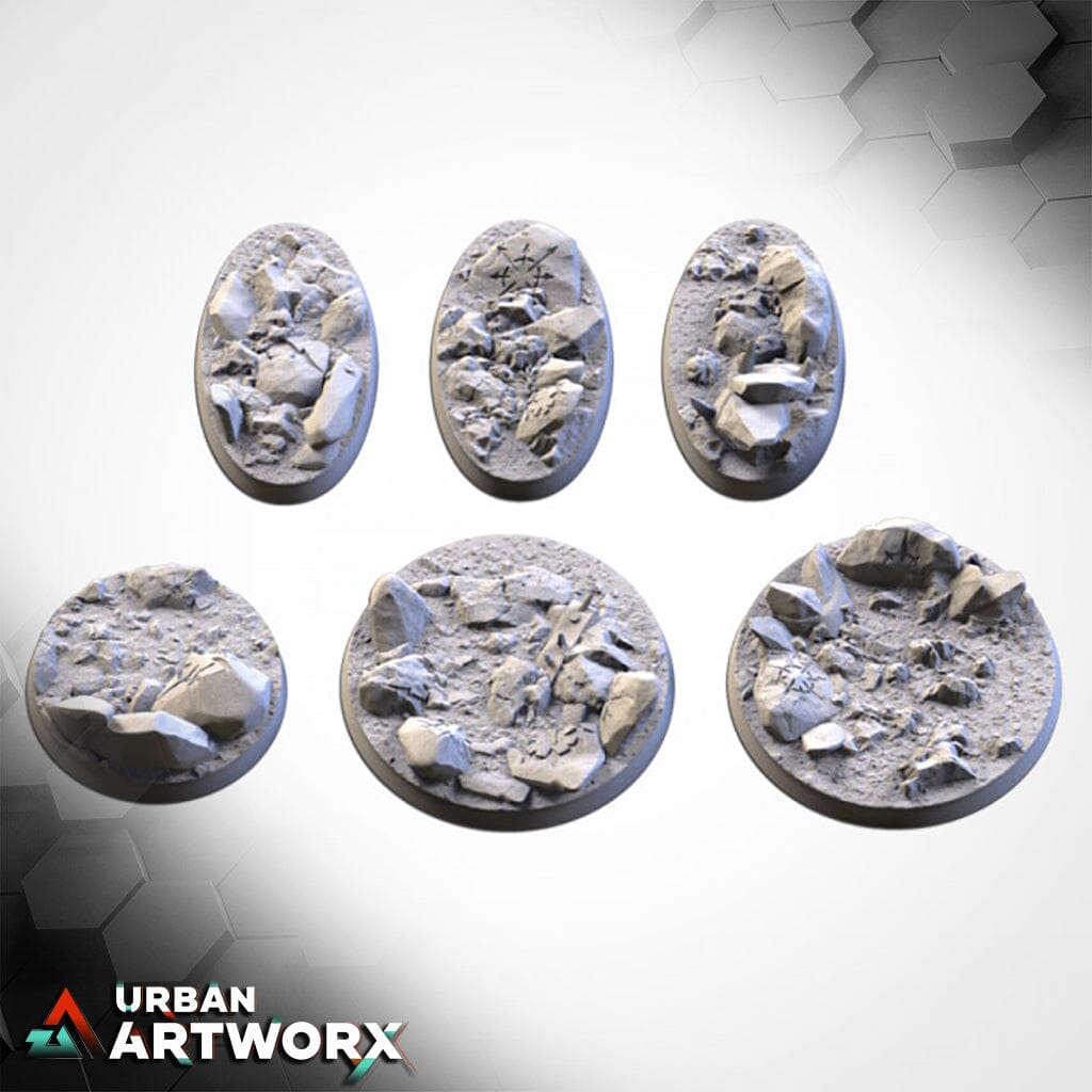 Txarli Factory - Chaos Hell Bases Txarli Factory Oval 60x35mm (3)