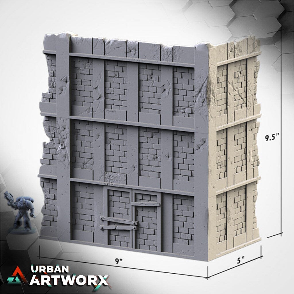 Txarli Factory - City Ruins WTC Txarli Factory Large Ruin 1 (WTC)