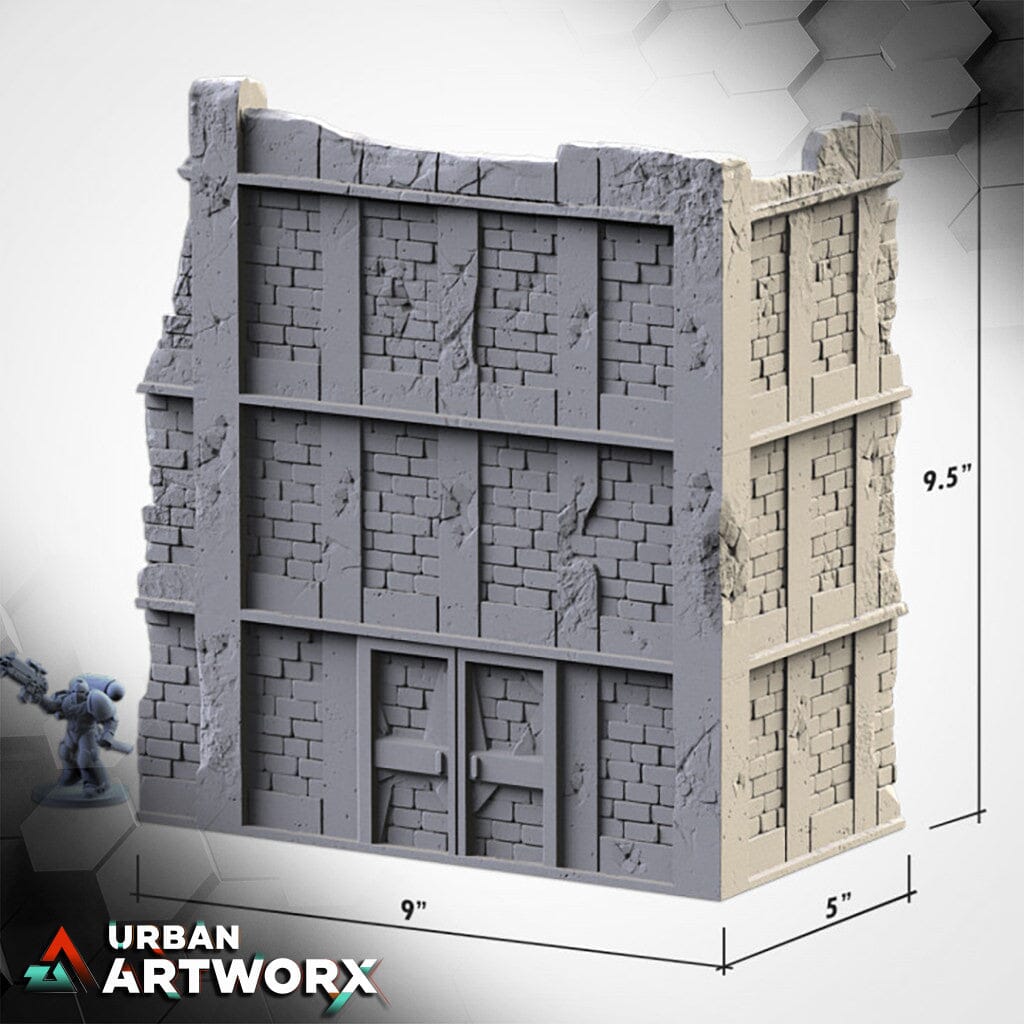 Txarli Factory - City Ruins WTC Txarli Factory Large Ruin 2 (WTC)